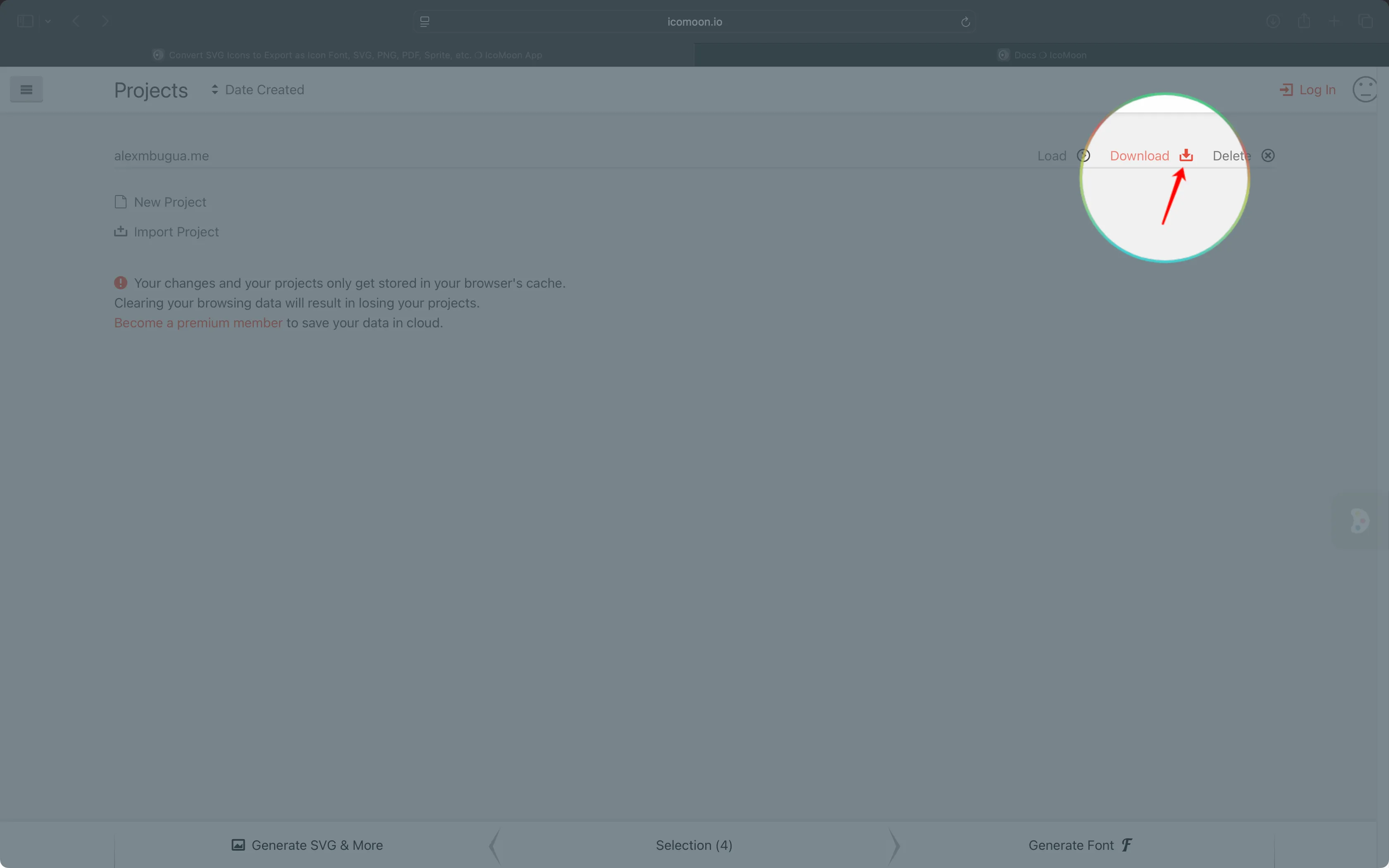 Download Project.json