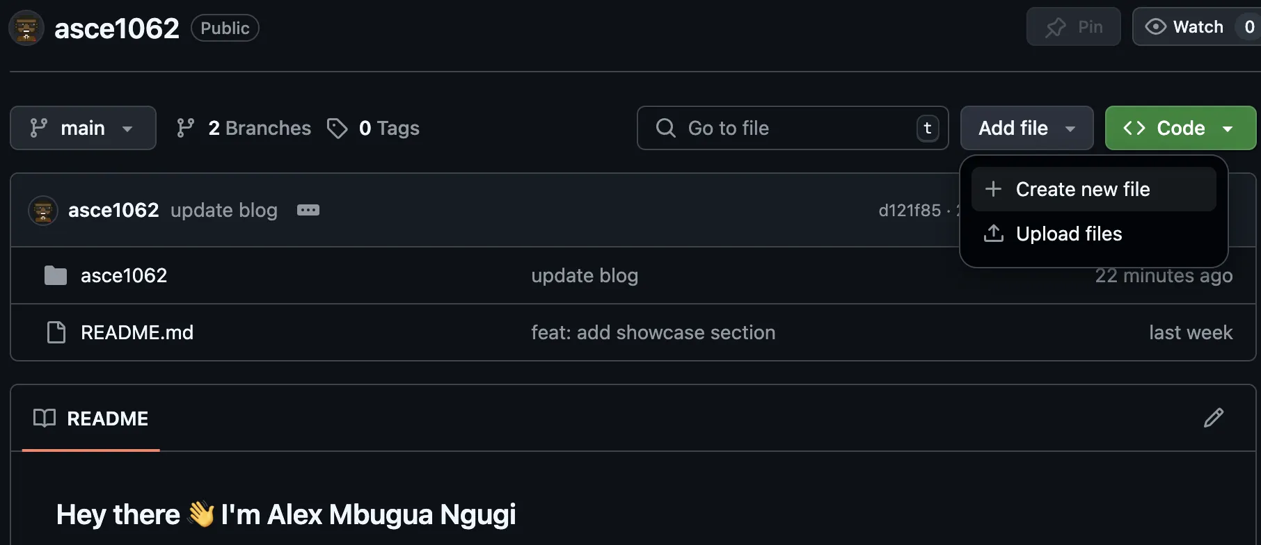Create a new File