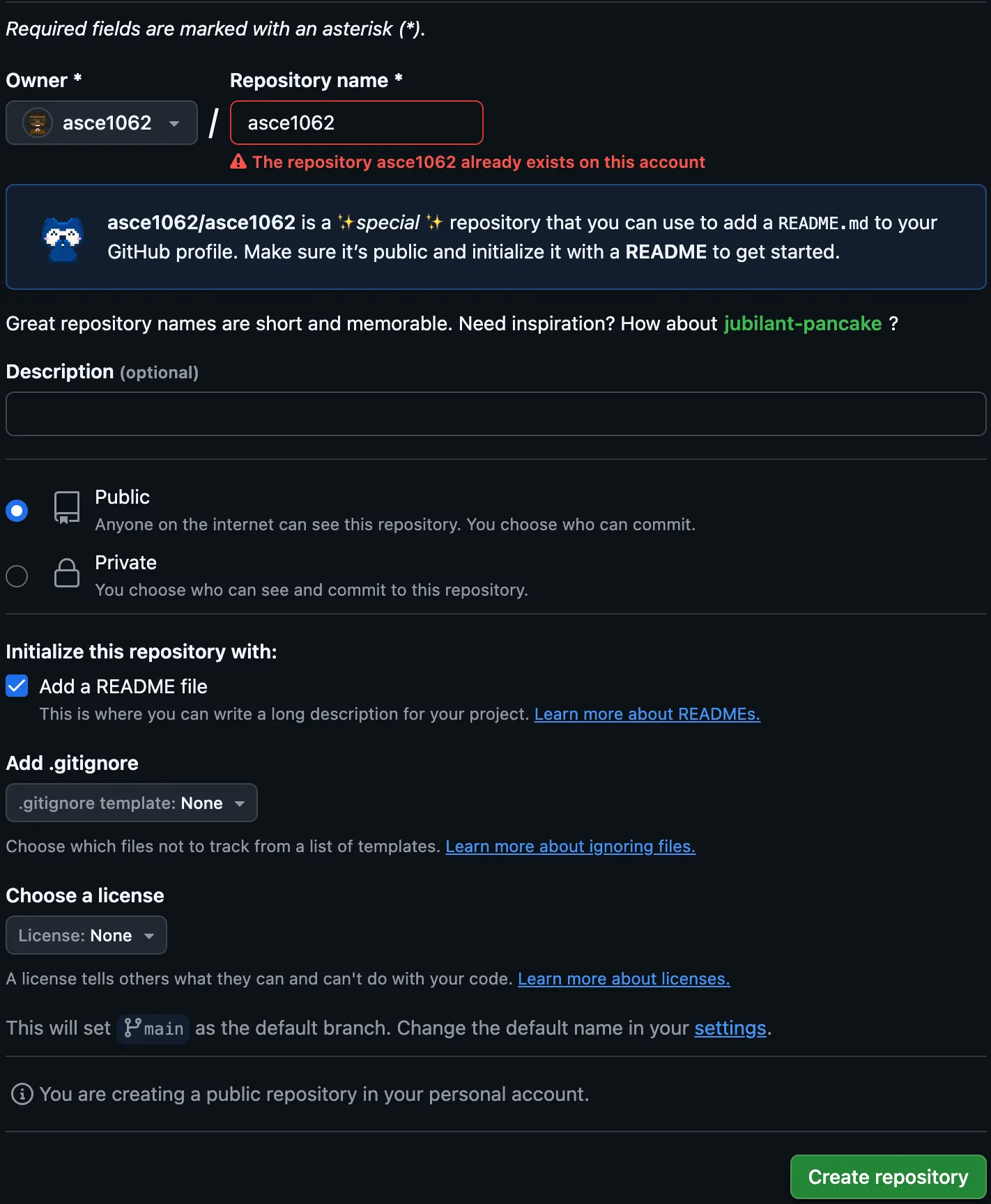 GitHub Repository Setup GitHub Repository Setup
