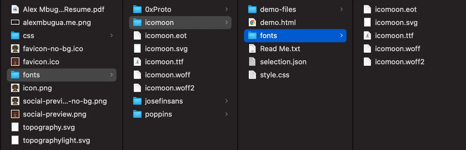 These are copies of the same files