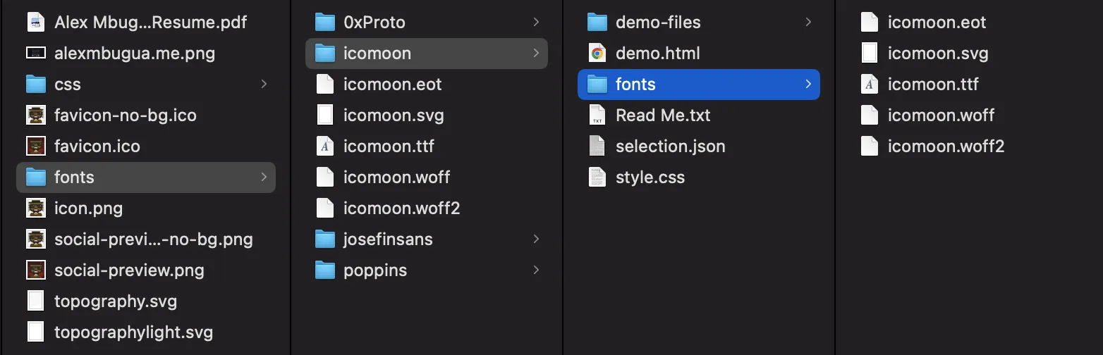 These are copies of the same files