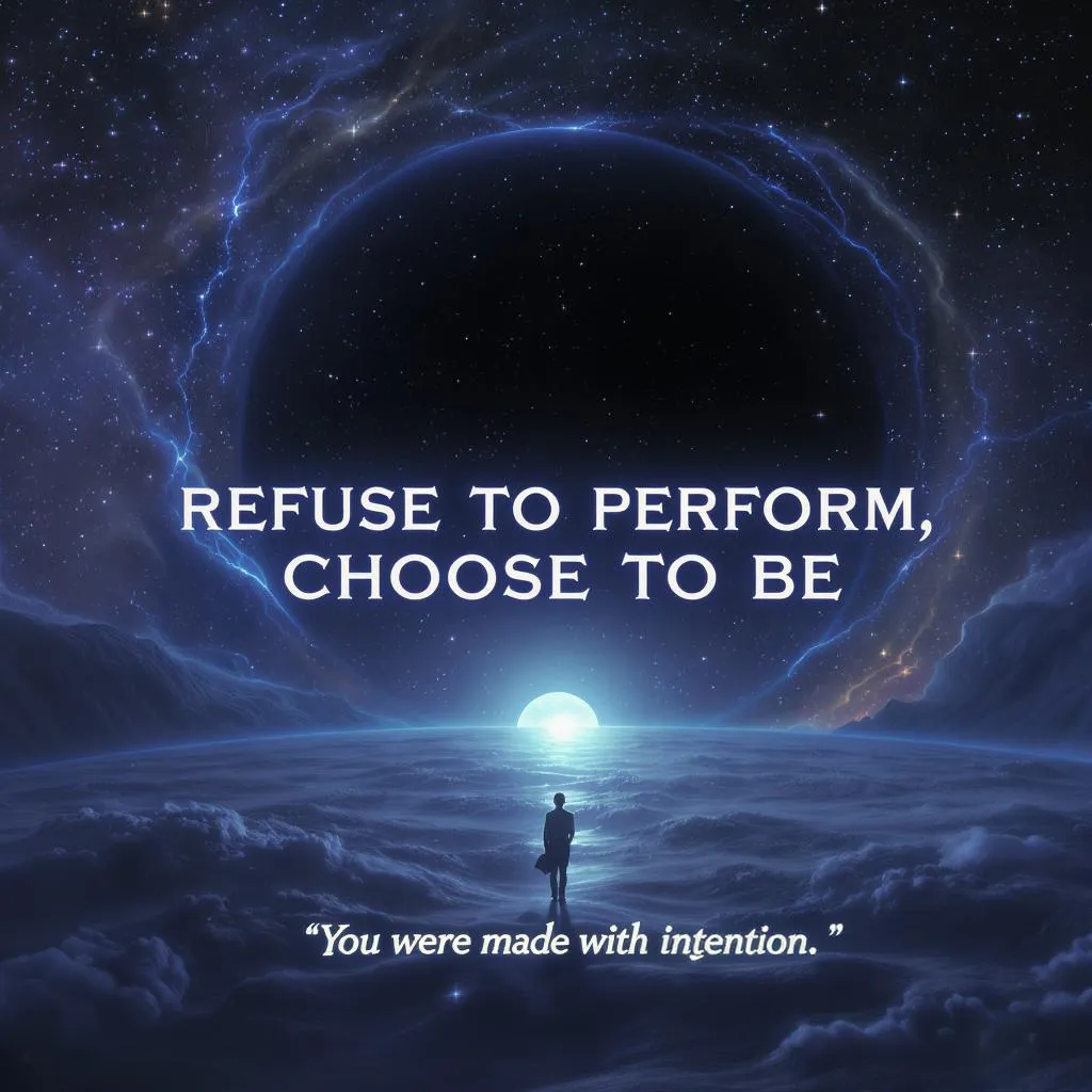 You were made with intention; not to fit in, but to reflect something greater