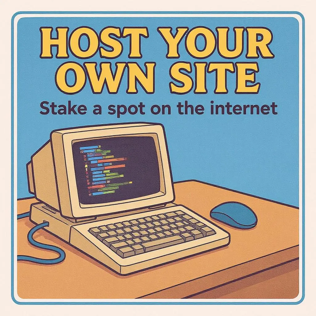 stake your spot on the internet